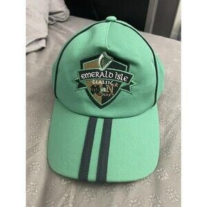 Emerald Isle Classic Baseball Cap Hat Notre Dame Navy Green Football Ireland